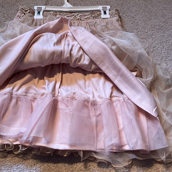 As U Wish pink and gold two piece dress - Picture 10 of 14